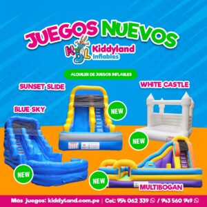 Alquiler de Juegos Infantiles Fiestas Lima