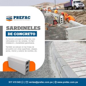Sardineles Prefabricados Concreto Instalacion Peru Sardineles Prefabricados Concreto Instalacion Peru