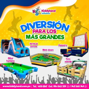 Alquiler Nuevos Juegos Inflables Lima Peru 