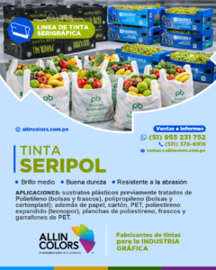 fabricacion tintas serigraficas para plasticos lima peru