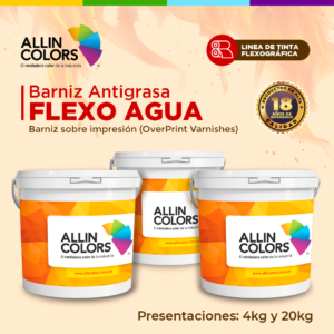 Barniz Antigrasa Impresion Empaques Comida Caliente Peru