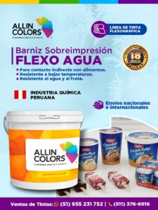 Barniz Sobreimpresion Flexo Agua Empaque Alimentos Frio Peru Barniz Sobreimpresion Flexo Agua Empaque Alimentos Frio Peru